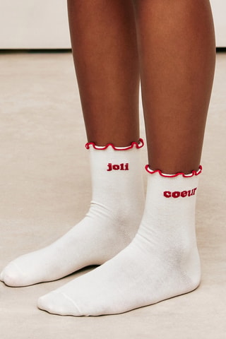 Chaussettes Sexymamiz - Blanc