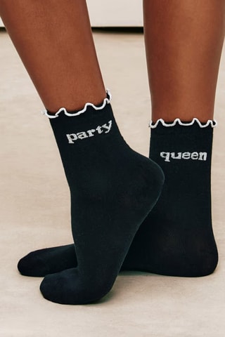 Chaussettes Partyqueeniz - Noir