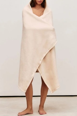 Plaid à capuche Cutebeariz - Beige
