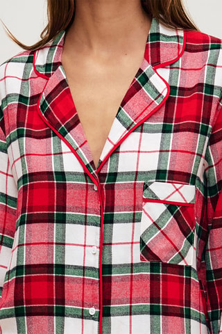 Chemise de pyjama Homecheckiz - Rouge