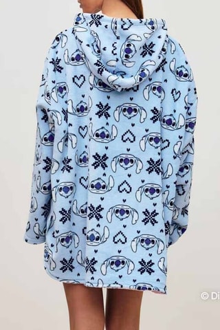 Robe sweat réversible Angel et Stitch Lilo et Stitch Disney - Ciel