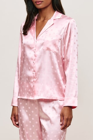 Chemise de pyjama Patternsatiniz - Rose