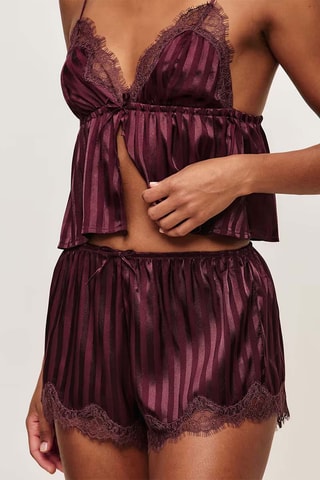 Caraco de pyjama Ocelliz - Bordeaux