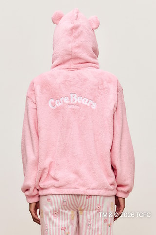 Sweat de pyjama à capuche Pinkbisouniz - Rose