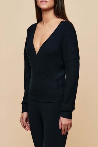 Pull portefeuille de pyjama Cardiliz - Noir