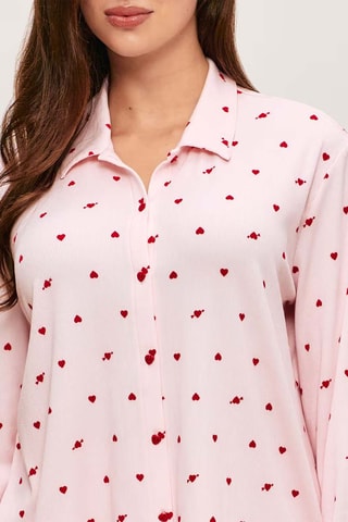Chemise de pyjama Loveliz - Rose