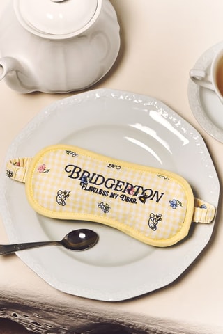Masque de nuit Bridgerton Netflix Bridgertiz - Jaune