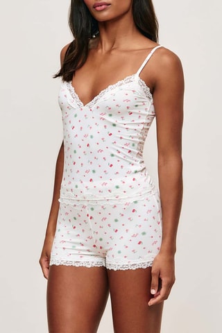 Caraco de pyjama Cuteaopiz - Blanc