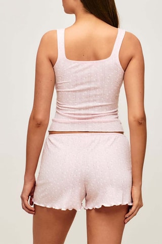 Débardeur de pyjama Flowersquariz - Rose