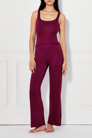 Pantalon de pyjama Nightbelliz - Bordeaux