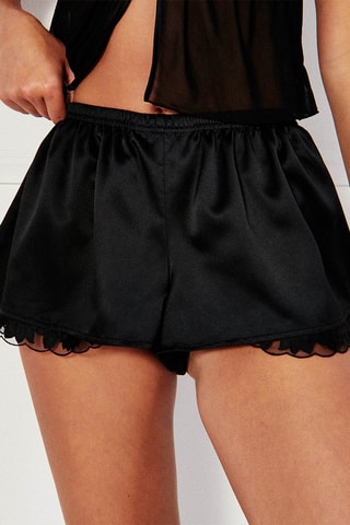 Short de pyjama Lenaiz - Noir