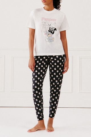Pantalon de pyjama Panpan Bambi Disney Copanpiz - Noir