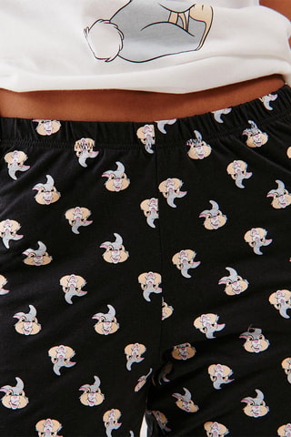 Pantalon de pyjama Panpan Bambi Disney Copanpiz - Noir