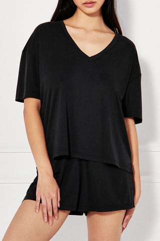 Short de pyjama Juliliz - Noir