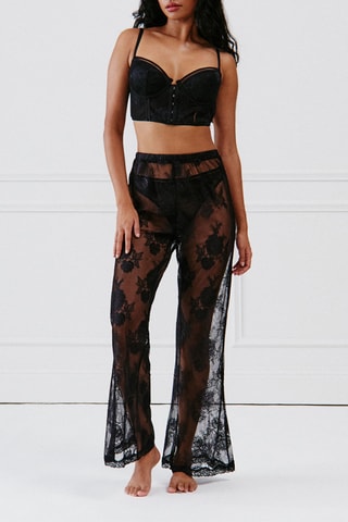 Pantalon de pyjama Graphilaciz - Noir
