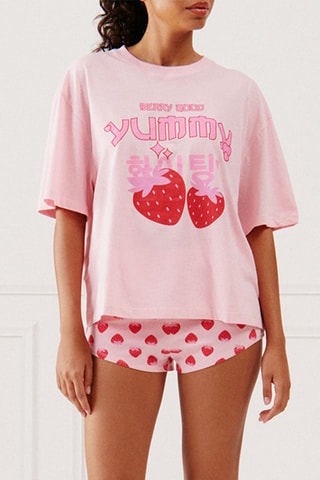 Short de pyjama Myfraisiz - Rose