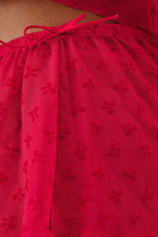 Short de pyjama Brightnessiz - Rouge