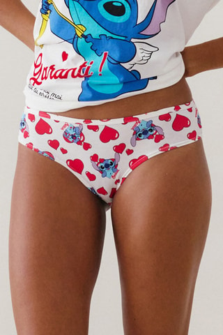 Culotte Stitch Lilo et Stitch Disney Nexchimiz Cutestitchiz - Blanc