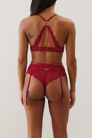 Porte-jarretelles Hotbutcomfiz - Rouge