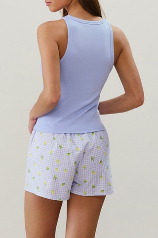 Short de pyjama Nightpopiz - Ciel
