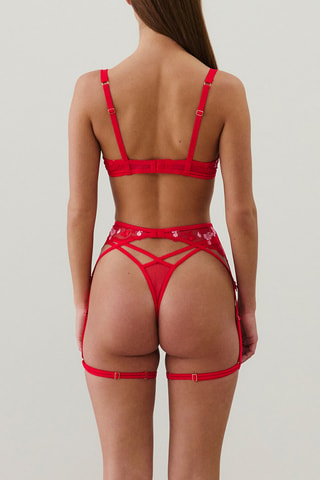 Porte-jarretelles Sweetcrushiz - Rouge