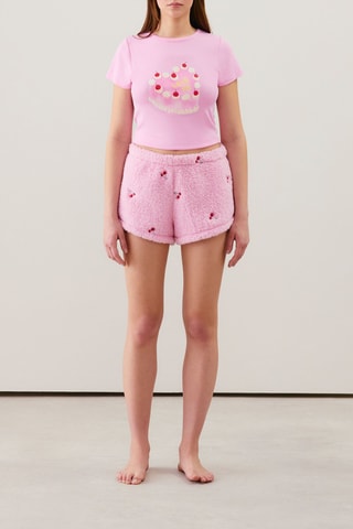 Short de pyjama Multiloviz - Rose