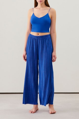 Pantalon de pyjama Newlolitiz - Bleu électrique