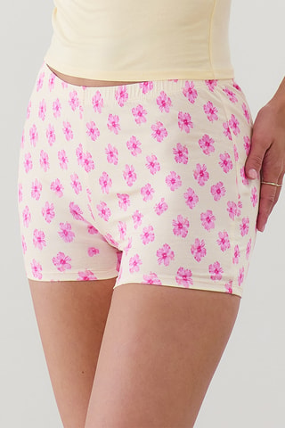 Short de pyjama Newjutiz - Blanc