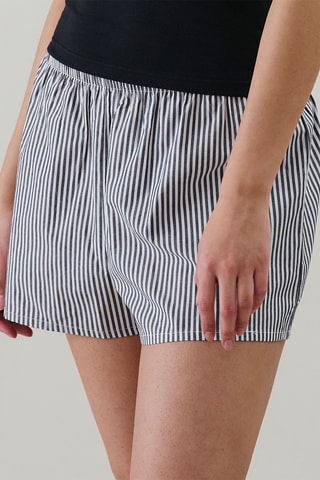 Short de pyjama Shortpopiz - Noir