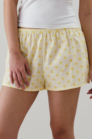 Short de pyjama Shortpopiz - Jaune