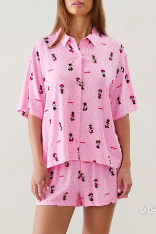 Short de pyjama Minnie Disney Dotminniz - Rose