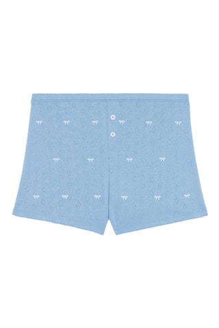 Short de pyjama Bowbrodiz - Ciel