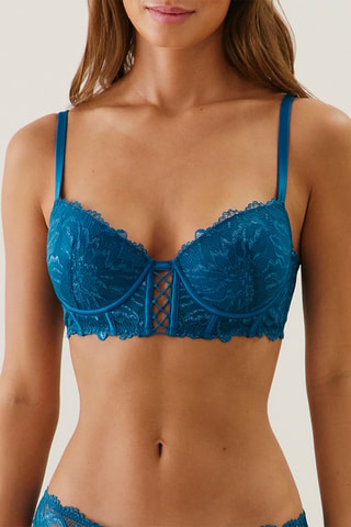 Soutien-gorge - Bleu canard
