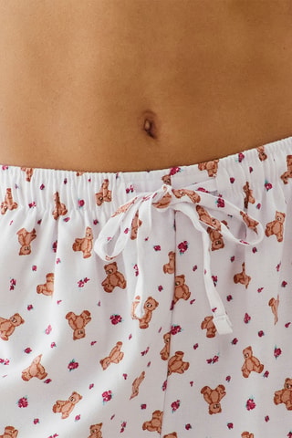 Short de pyjama Sweetheartiz - Ecru