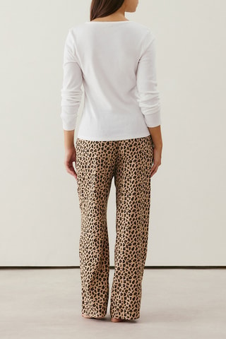 Pantalon de pyjama Newblossomiz - Marron