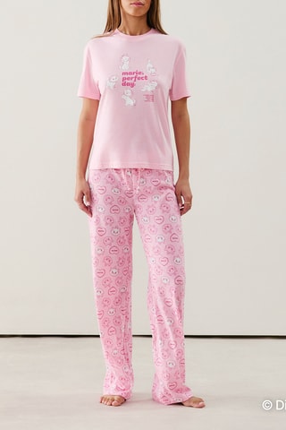 Pantalon de pyjama Marie Les Aristochats Disney Jourdimaryiz - Rose
