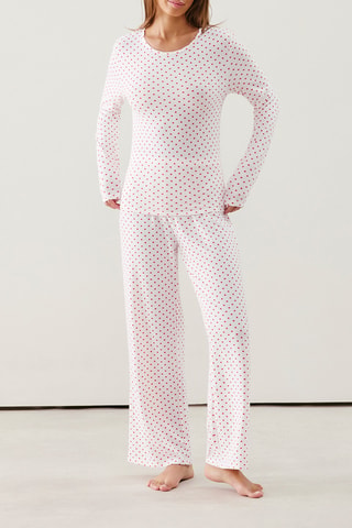 Pantalon de pyjama Newmouniz - Blanc