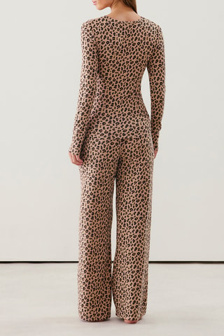 Pantalon de pyjama Newmouniz - Beige et marron