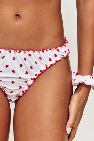 Chouchou et tanga Cutibeariz - Blanc