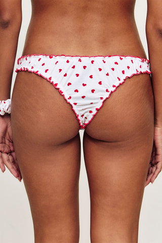 Chouchou et tanga Cutibeariz - Blanc