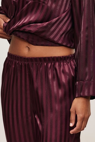 Pantalon de pyjama Patternsatiniz - Bordeaux