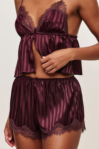 Short de pyjama Ocelliz - Bordeaux