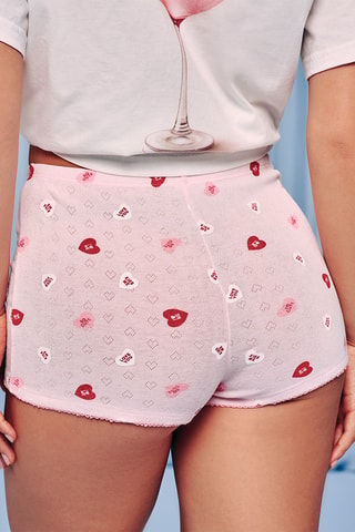 Short de pyjama Sweetkissiz - Rose