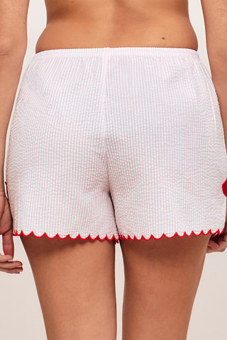 Short de pyjama Kissrayiz - Rose poudré