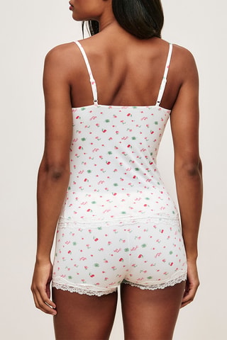 Short de pyjama CUteaopiz - Blanc