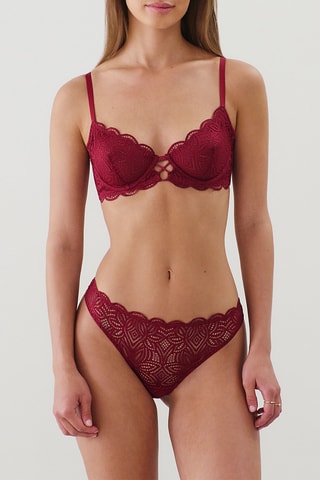 Soutien-gorge Dailiz - Bordeaux