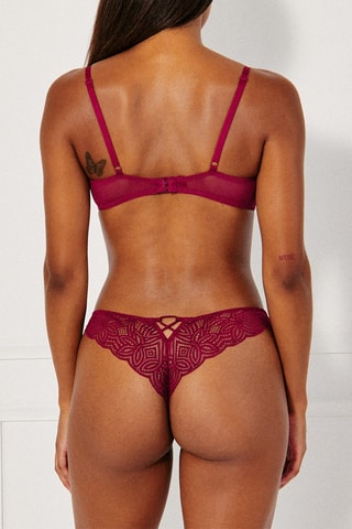 Soutien-gorge Dailiz - Bordeaux