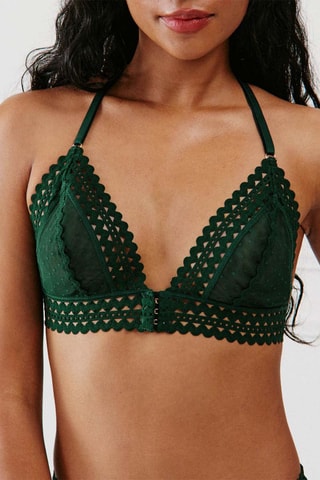 Soutien-gorge Plumetigraphiz - Vert foncé