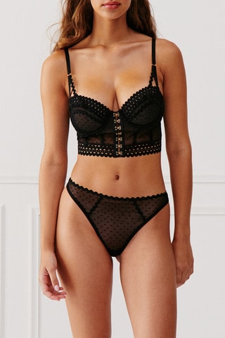 Corset Plumetigraphiz - Noir