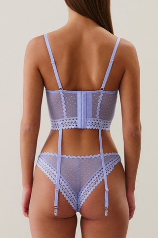 Corset Plumetigraphiz - Mauve